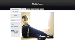 Desktop Screenshot of maikaispace.com