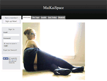 Tablet Screenshot of maikaispace.com